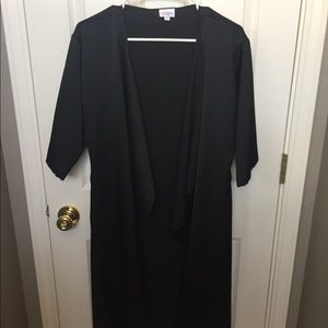 Solid Black LuLaroe Shirley NWOT